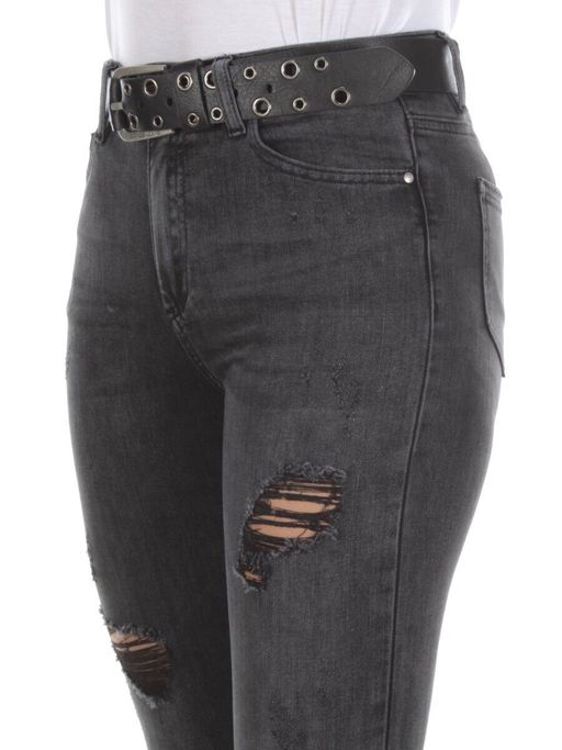 D603 DARK GRAY Джинсы-скинни женские DIOVES