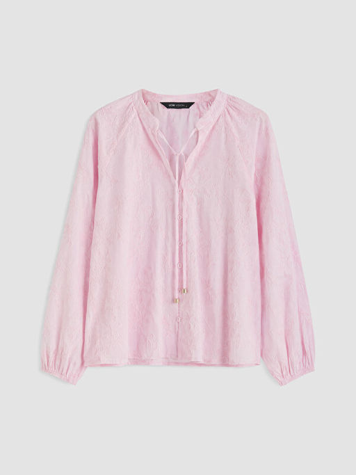 Nak??l? Oversize %100 Pamuklu Bluz