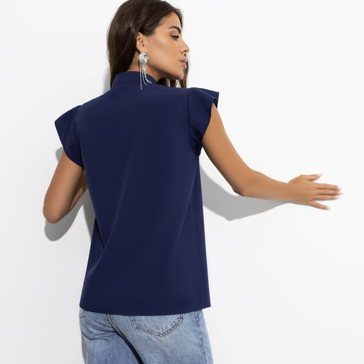 Блуза Свежая подборка (дарк блю) - Charutti фото 5