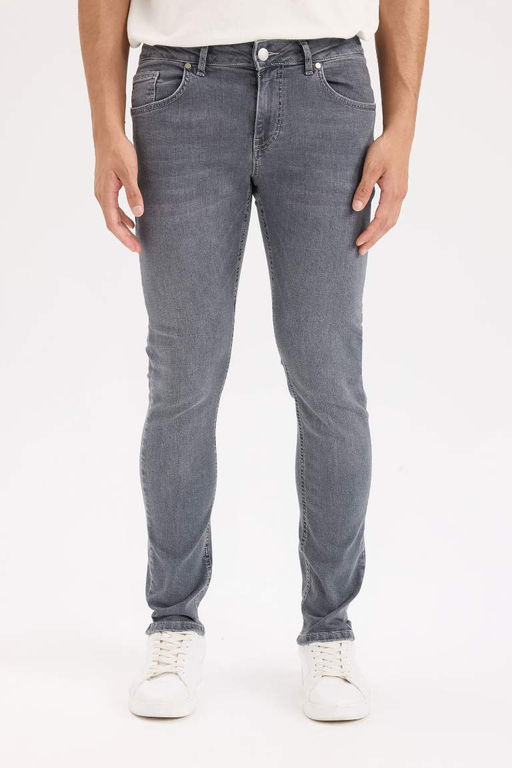 Carlo Skinny Fit Ekstra Dar Kal?p Normal Bel Ekstra Dar Paca Jean Pantolon - Defacto фото 2