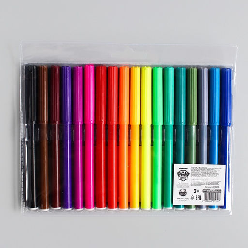 Фломастеры, 18 цветов, PAW PATROL  фото 4