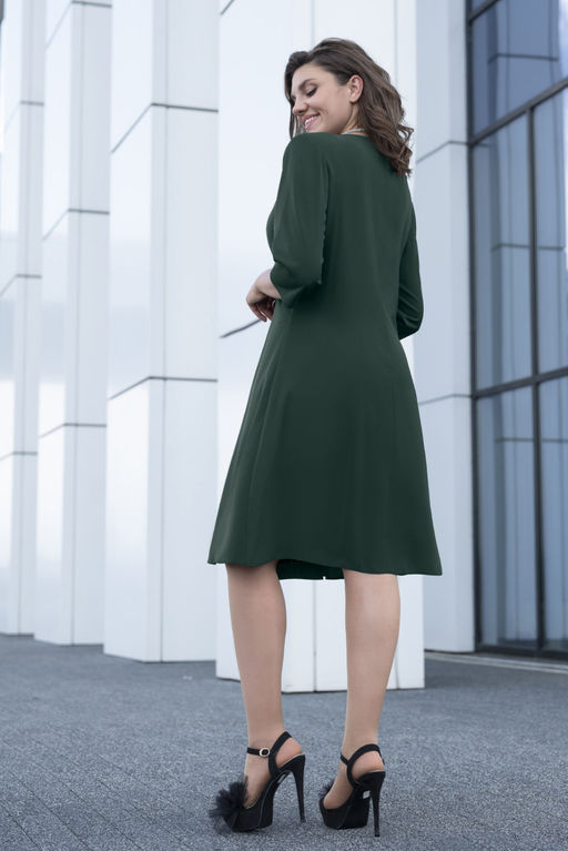 Платье Avanti 1618 серый/черный - Mira fashion фото 429