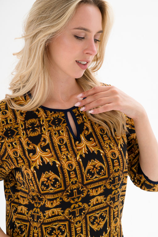 Кофта женская из милано Анфиса бронза - Амадэль фото 5