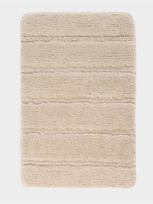 Коврик Savanna, 40×60 см, ворс 2 см, микрофибра, бежевый