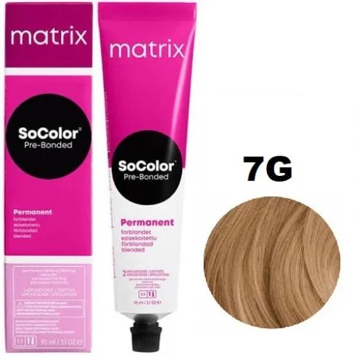 Краска SOCOLOR Beauty 7G блондин золотистый