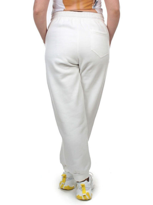 M047 WHITE Брюки спортивные женские на флисе (100% хлопок) 7986 - Fashion фото 6