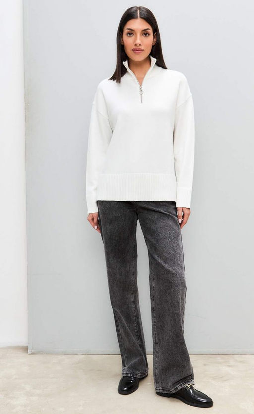 Джемпер FW-3519 white - Fine joyce фото 11