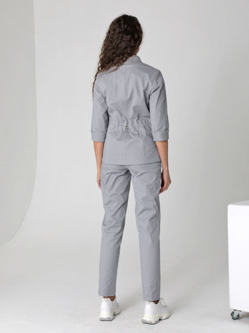 25210 Жакет серый