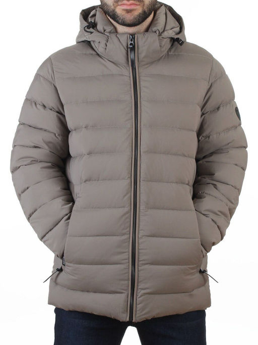 6276 GRAY Куртка мужская зимняя (200 гр. холлофайбер)