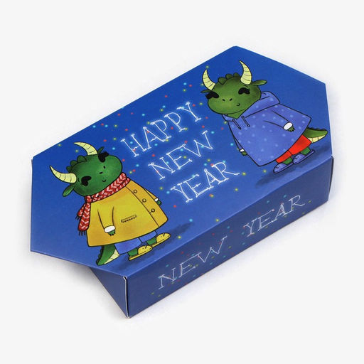 Полотенце махровое Этель Зелёные дракончики 30х30 см, 100% хл, 340 г/м2  фото 4