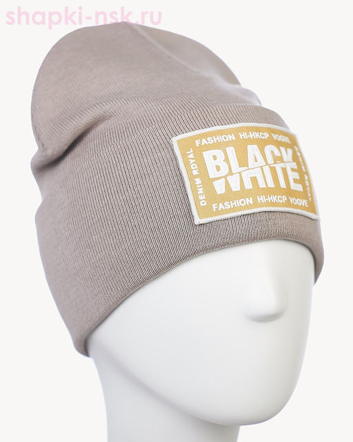 Спортика KHAKI-WHITE Колпак женский