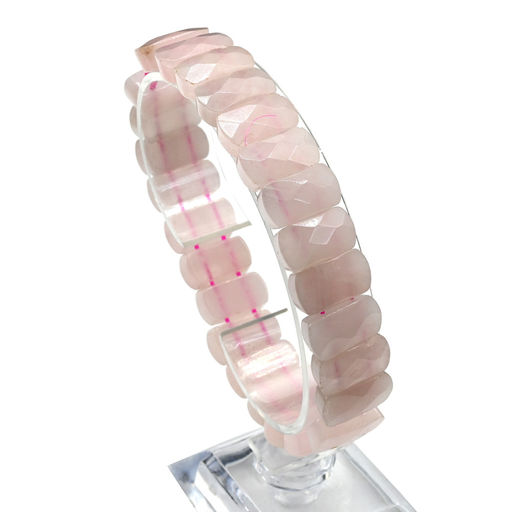 Браслет граненый 14*7мм из нефрита байкальского - Радуга камня фото 22