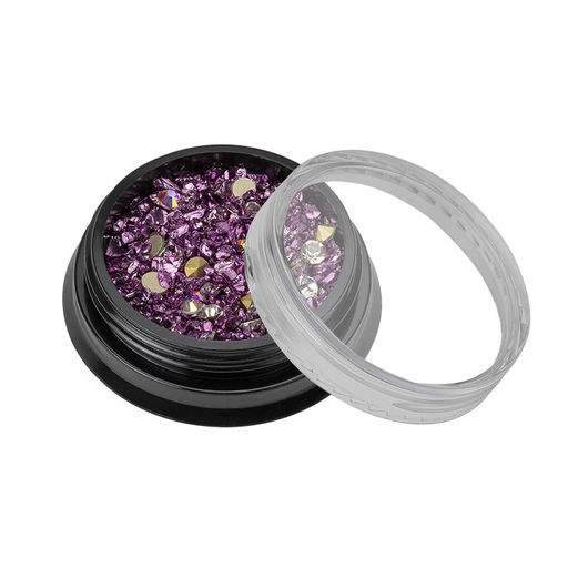 Nail Art Набор декора для маникюра №5, светло-лиловый B-05  фото 2