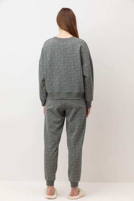 Е 20202/кремовый,узор комплект жен