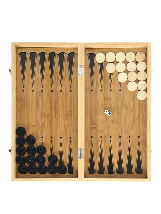 Настольная игра 3 в 1 «Король»: нарды, шахматы, шашки, 39×39 см