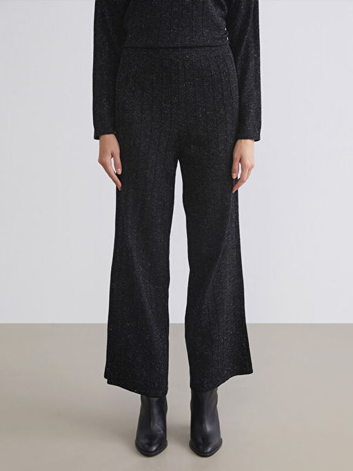 Beli Lastikli Geni? Pa?a Kad?n Triko Pantolon