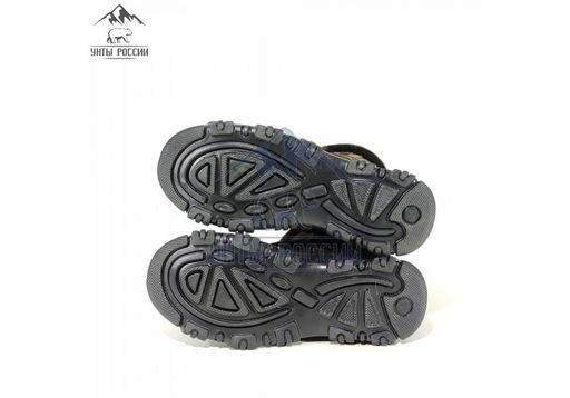 Сапожки подростковые коричневые, литая подошва