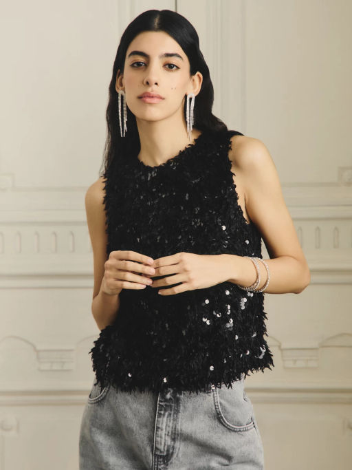 Топ из перьев / Zarina