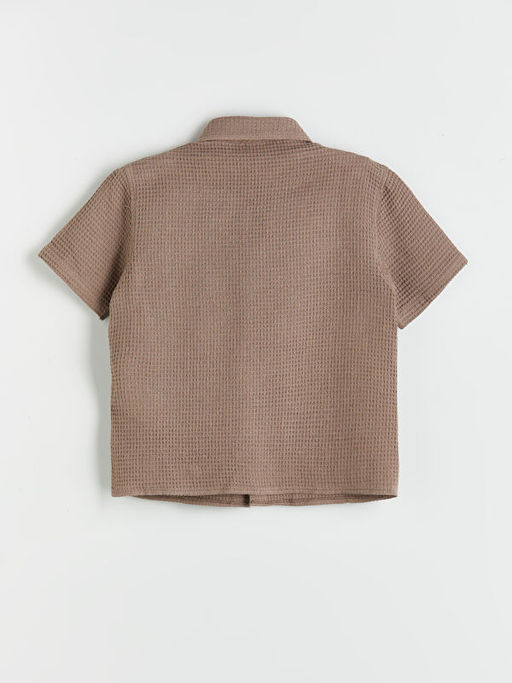 Basic Cep Detayl? Erkek ?ocuk G?mlek