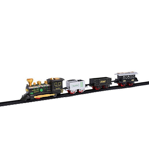 Железная дорога "Ретро поезд - Гражданский состав" в коробке