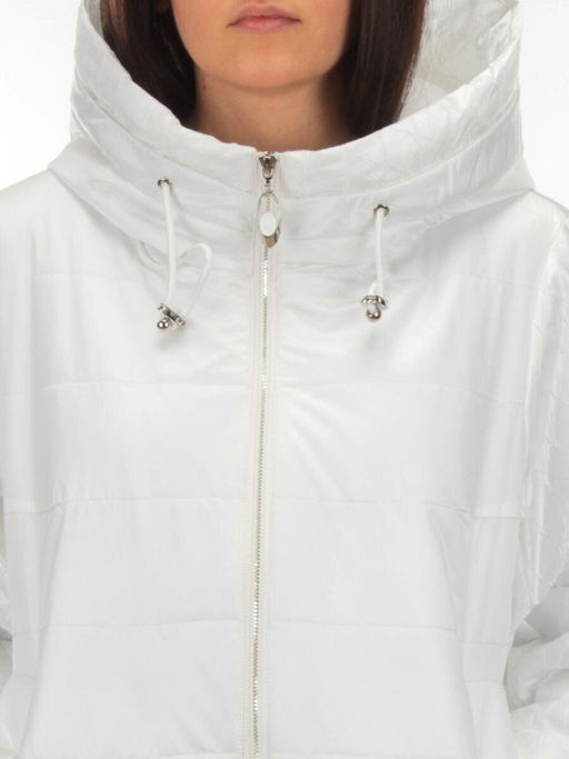 BM-81 WHITE Куртка демисезонная женская (100 гр. синтепон) - Fashion фото 11