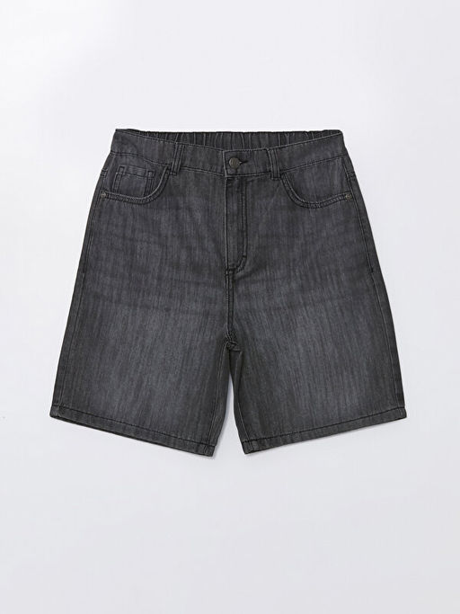 Rahat Kal?p Beli Lastikli Erkek ?ocuk Jean ?ort