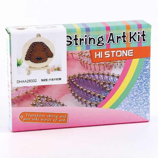 Набор для творчества Стринг арт. Собачка на подставке - Simaland фото 2