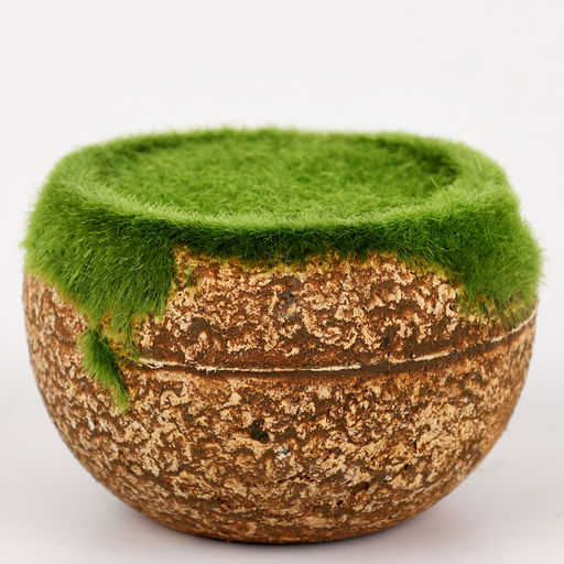 Основа для декора «Горшок круглый для цветов», 7×8×8 см