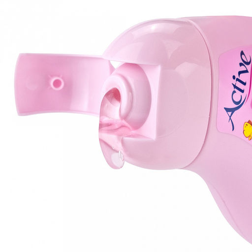 Детский шампунь 0+ "Active" 250мл, 7х4х16см, "Зайка" Аромат малины (Иран)