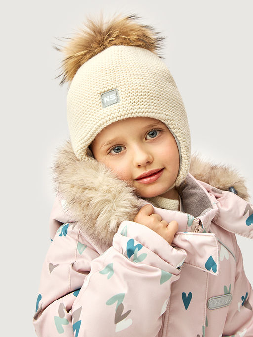 Костюм 7з1026 пудра/кофе