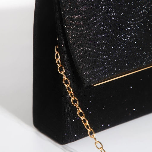 Сумка-клатч на магните, цвет чёрный - Simaland фото 5