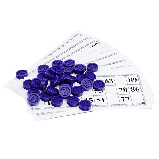 Лото (фишки - пластик, карточки -картон) в картонной коробке