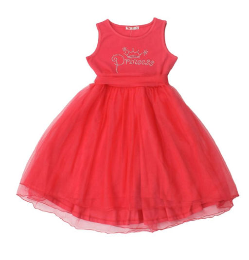 CRB wear/CAJ 61258 Платье для девочки, розовый/Ex.Cherubino  фото 3