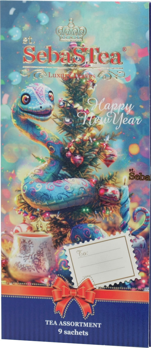 SebaSTea. Новый год. New Year Message №1 (в ассортимменте) карт.упаковка, 9 пак. (Уцененная)  фото 3
