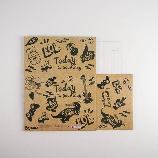 Коробка складная Крафт, 31,2 х 25,6 х 16,1 см - Дарите счастье фото 14