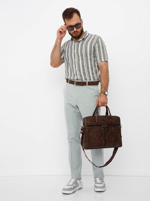 Портфель 6677-3 coffee Jeep