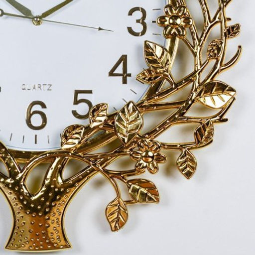 Часы настенные Цветочное дерево 56х56 см / NE-2892 /уп 10/ - Галеонтрейд фото 4