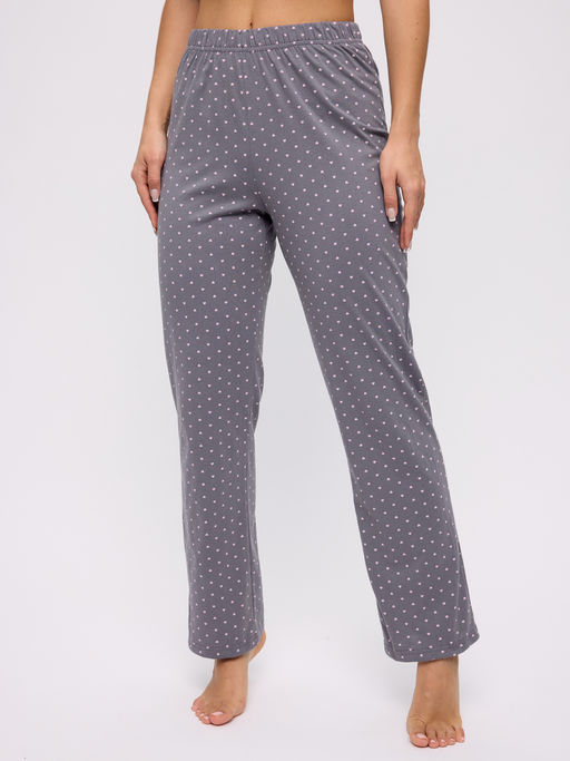 Пижама женская из кулирки Today серый - Амадэль фото 26