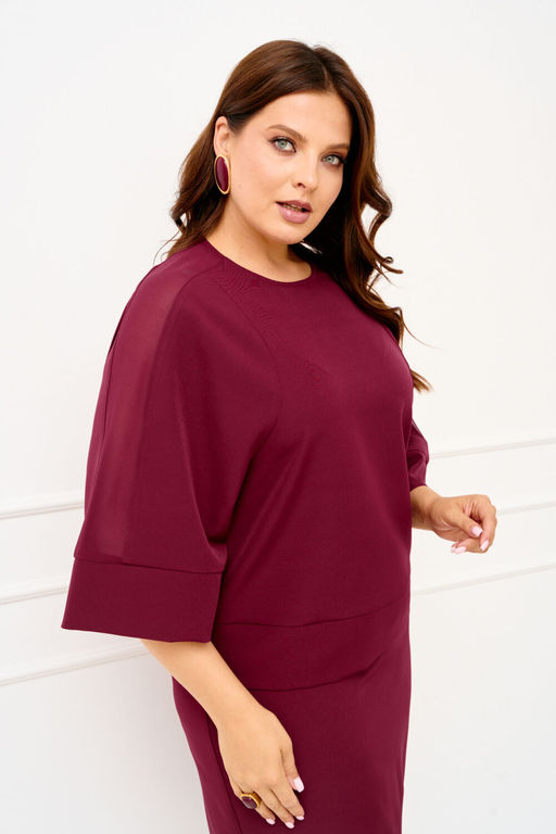 Костюм IVA 1828 винный