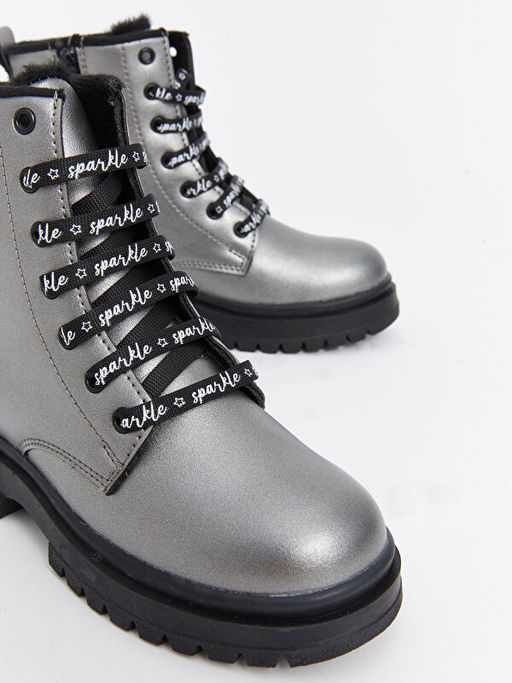 Parlak Deri G?r?n?ml? K?z ?ocuk Bot - Waikiki фото 3