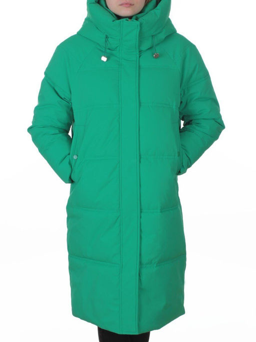 H24-620 GREEN Куртка зимняя женская (200 гр. холлофайбер)