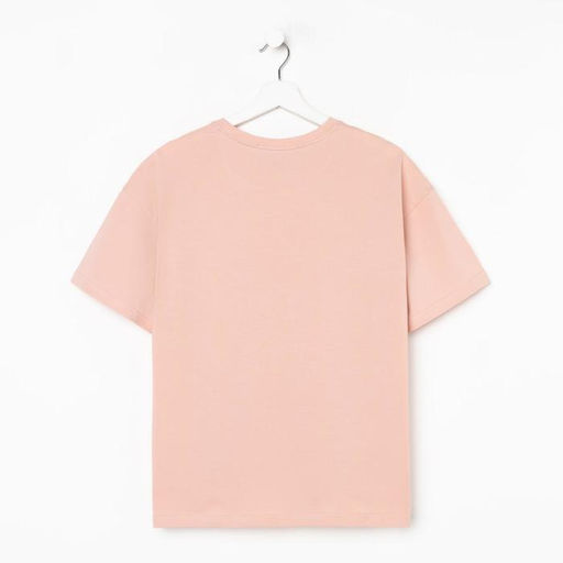 Футболка женская MIST basic, размер 44-46, розовая