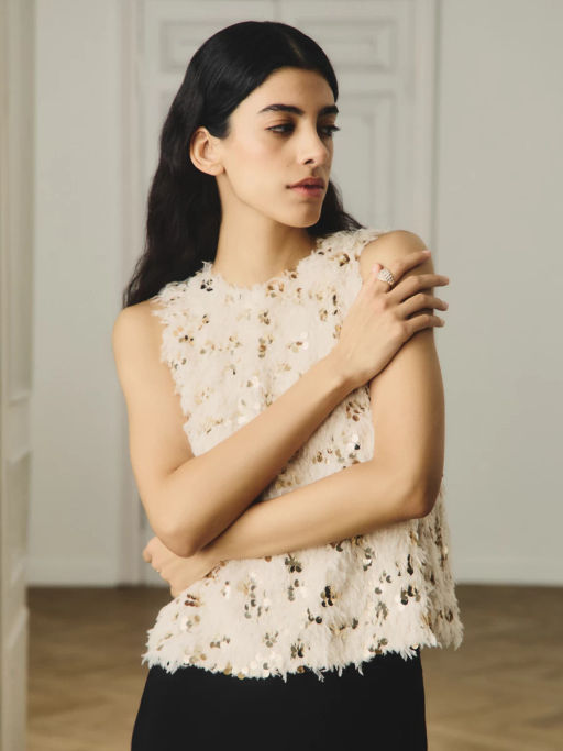 Топ из перьев / Zarina