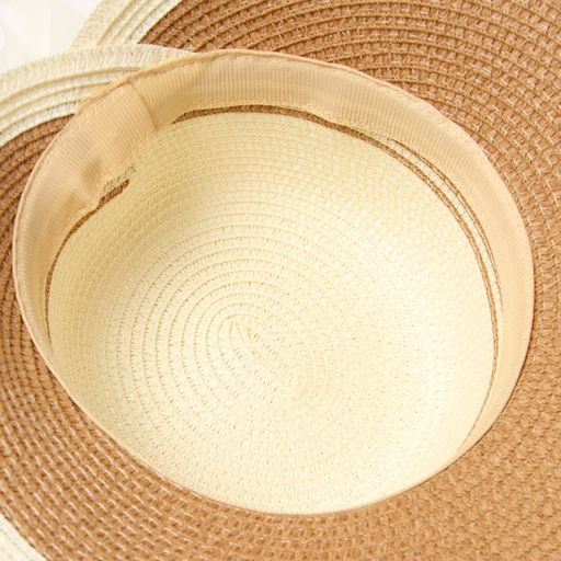 Шляпа женская MINAKU, цвет молочный, светло-коричневый, размер 58