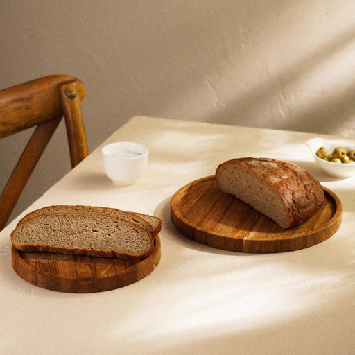 Доска для пиццы SL Home «Доливия», d=20 см, дуб