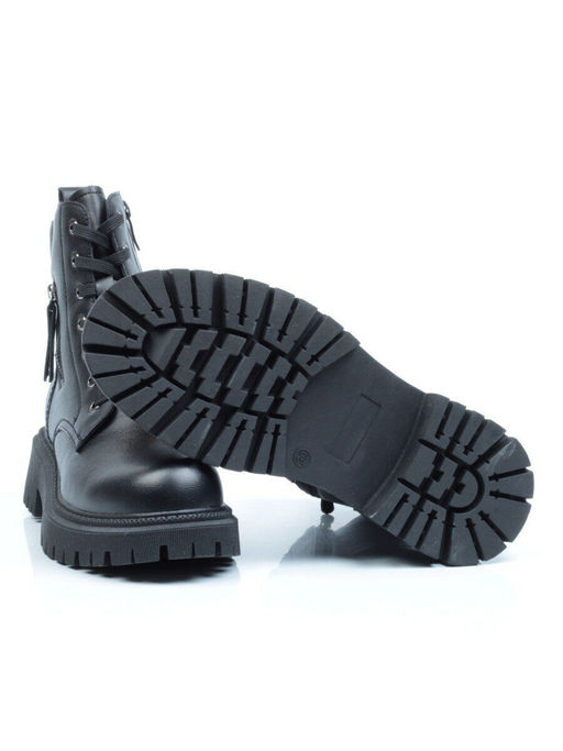 01-5269-1 BLACK Ботинки демисезонные женские (натуральная кожа, байка) - No name фото 16