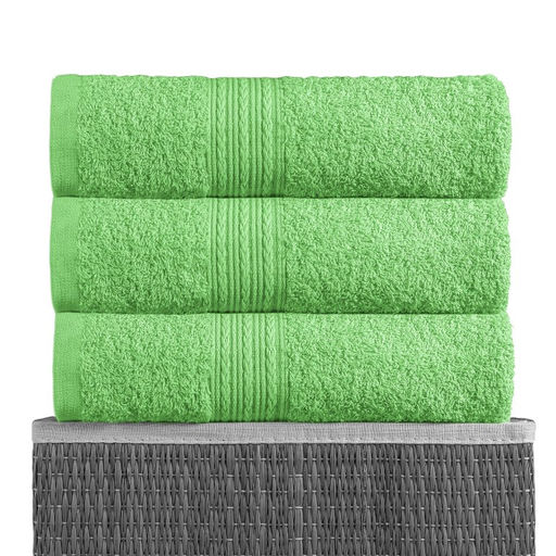 Салатовая 180х210 Простыня Махровая BAYRAMALY  фото 2