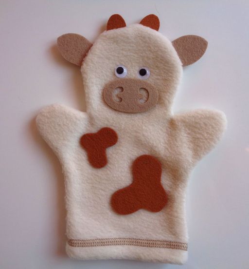 Кукла на руку Корова - Smiledecor фото 2