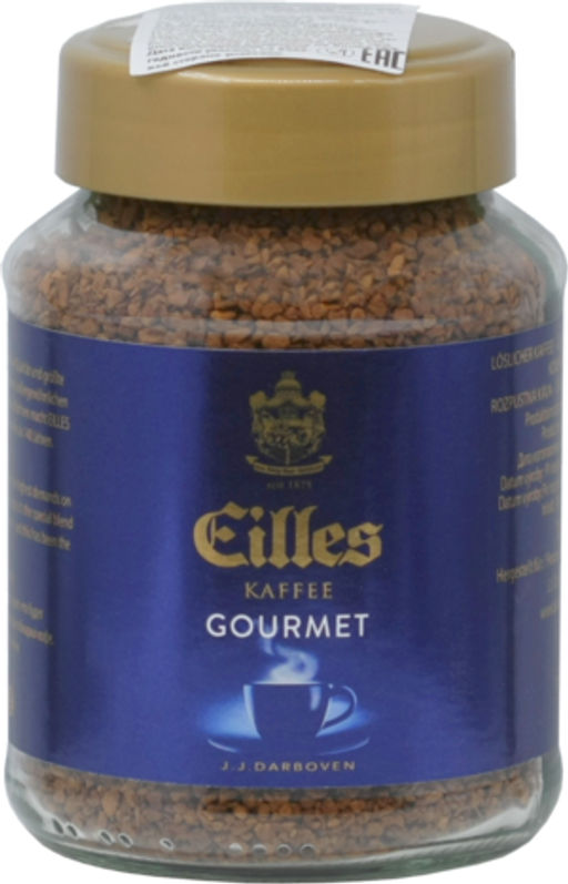 EILLES KAFFEE. Gourmet Caffee 100 гр. стекл.банка