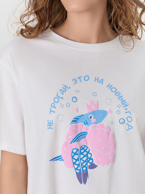 Комплект домашний женский новогодний